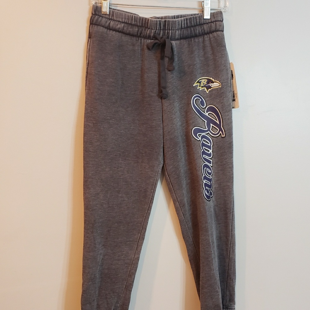 Baltimore Ravens Dark Gray Stretch Sweatpants